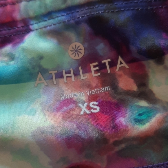 Athleta extra small Floral Fade Sonar crop legging - Picture 5 of 10